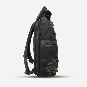 NWOT Wandrd Camo Roll-Top Backpack